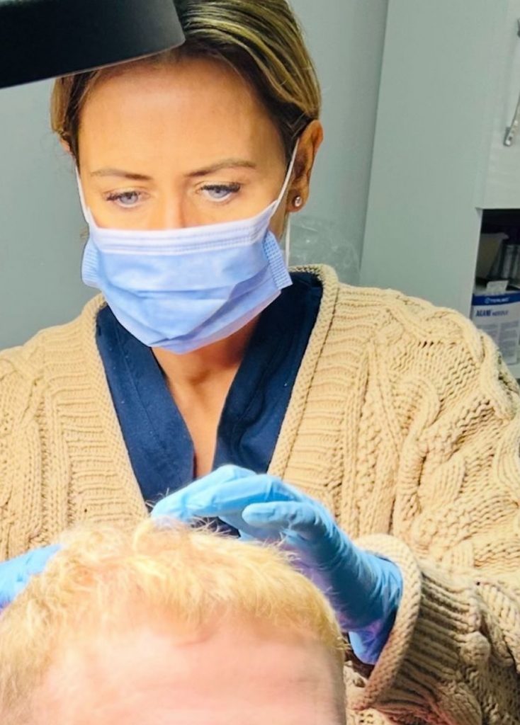 Caroline, aesthetic practitioner